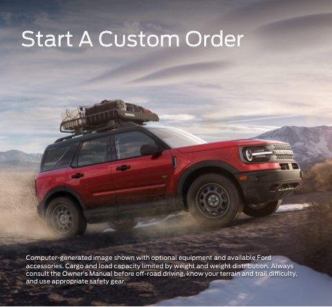 Start a custom order | Ron DuPratt Ford in Dixon CA